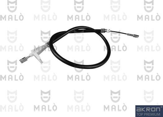 Трос ручника (тросик ручного тормоза) Malò. Артикул 26084