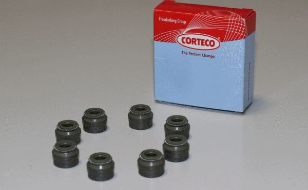 К-т сальников клап. VOLVO S40, V40 95-99 Corteco (FPM (Fluor-Kautschuk)). Артикул 19034026