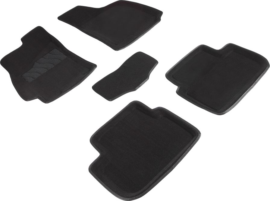 Коврики Seintex 3D ворсовые для салона Chevrolet Lanos 2005-2026. Артикул 71693