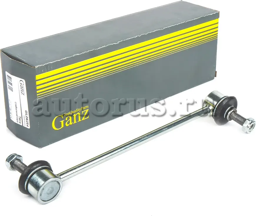 Тяга стабилизатора передняя L=R (Ganz). Артикул GIL06254