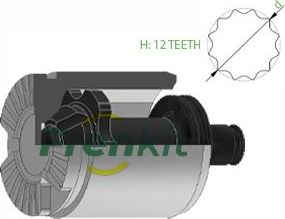 Поршень тормозного суппорта Frenkit. Артикул K434806