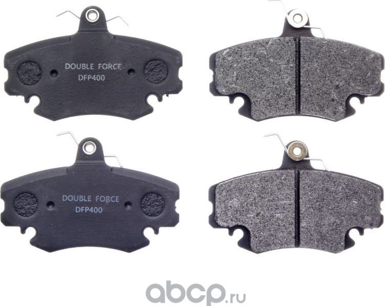 Колодки тормозные дисковые (Double Force). Артикул DFP400