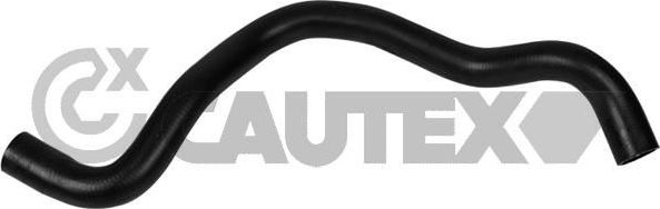 Патрубок радиатора (системы охлаждения) Cautex. Артикул 754186