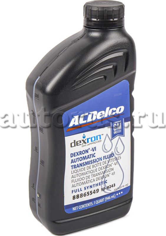 Масло трансмиссионное синт. ACDelco Dexron VI ATF 946 ml Acdelco. Артикул 109243