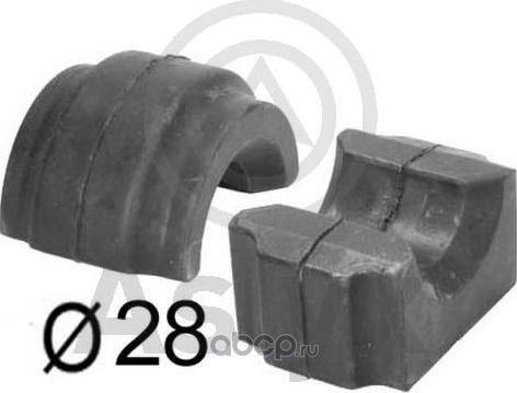 ВТУЛКА СТАБИЛИЗАТОРА BMW 5 (F10) 5 Touring (F11) 6 Gran Coupe (F06) 6 Кабриолет (Aslyx). Артикул AS506989