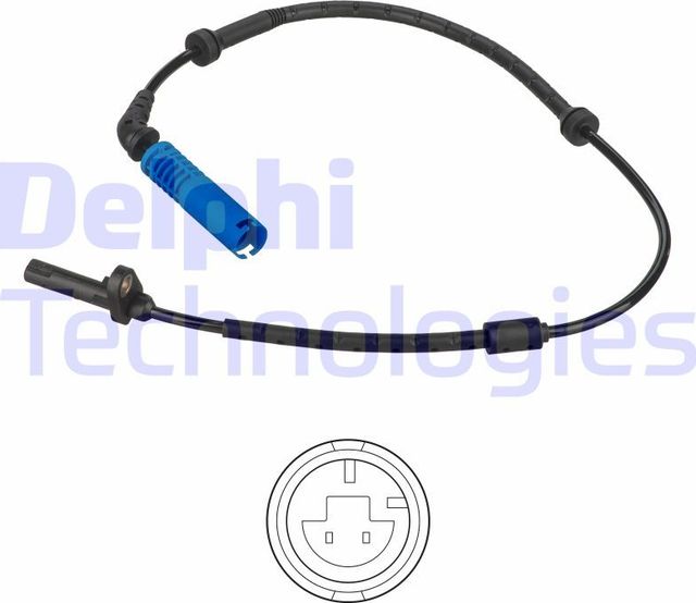 Датчик ABS Delphi задний для BMW X5 I (E53) 2001-2006. Артикул SS20546