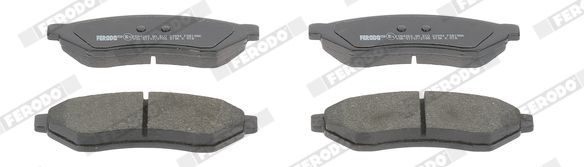 Тормозные колодки Ferodo Premier Eco Friction. Артикул FDB1986