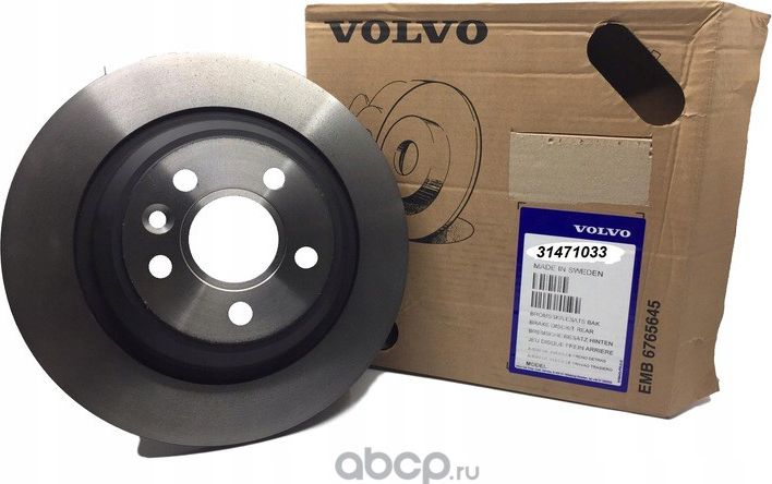Тормозной диск Volvo. Артикул 31471033
