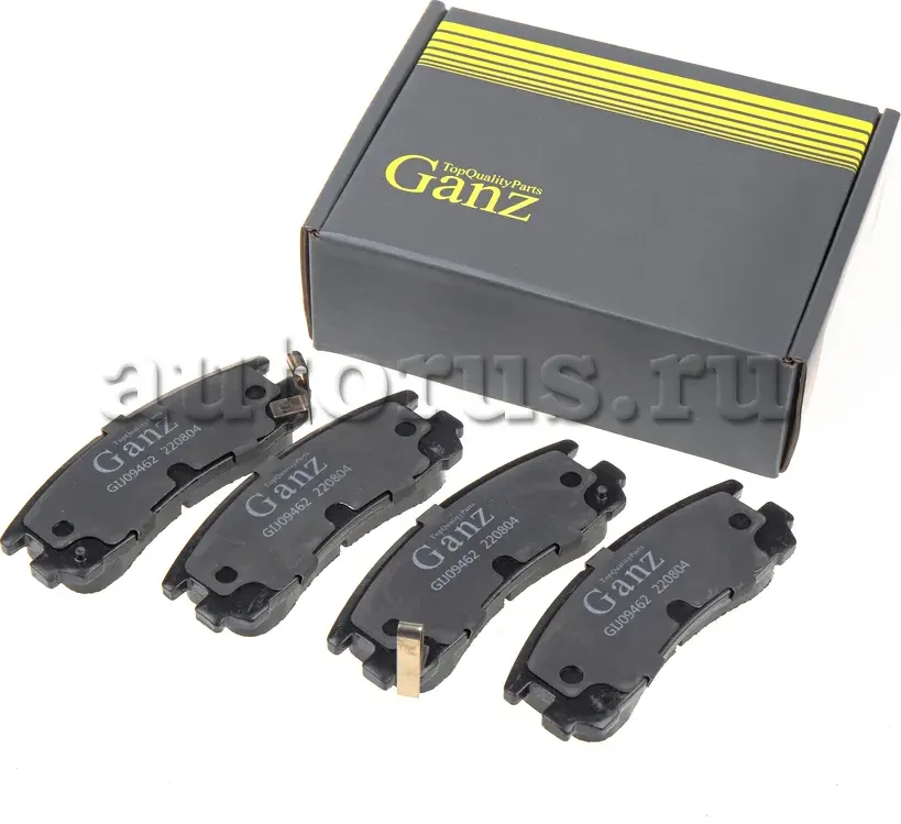 Колодки задние (Ganz). Артикул GIJ09462