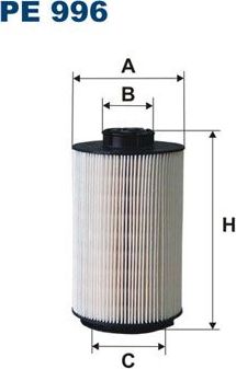 Топливный фильтр Filtron. Артикул PE 996