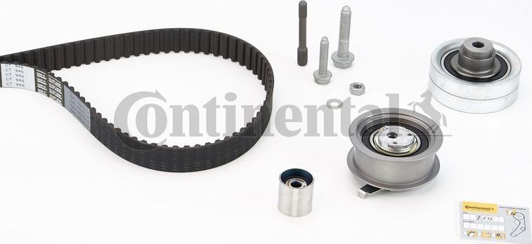Ремень ГРМ с роликами (комплект) ContiTech. Артикул CT946K1