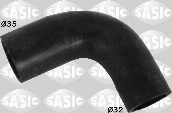 Патрубок радиатора (системы охлаждения) Sasic для Peugeot 607 I 2005-2011. Артикул 3400115
