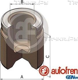Поршень тормозного суппорта Autofren Seinsa (сталь). Артикул D025428