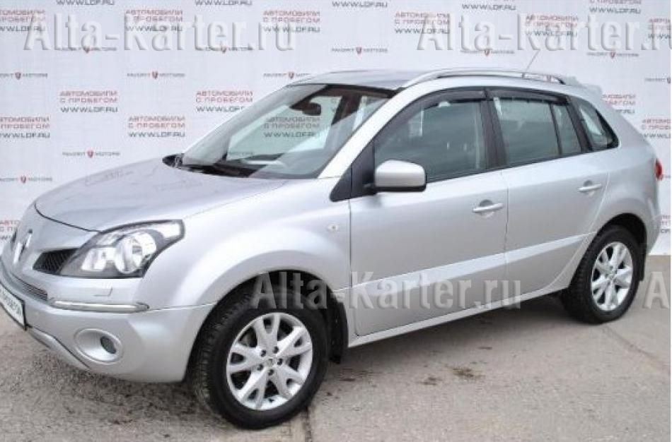 Дефлекторы Cobra Tuning для окон Renault Koleos I 2008-2016. Артикул R10308