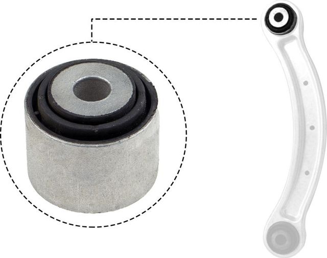 Сайлентблок переднего рычага подвески Gates задний правый/левый для Porsche Cayenne II (958) 2010-2018. Артикул AWS1128