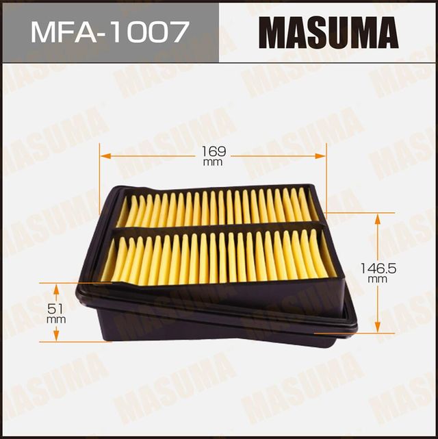 Воздушный фильтр Masuma. Артикул MFA-1007