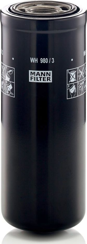 Фильтр АКПП Mann-Filter. Артикул WH 980/3