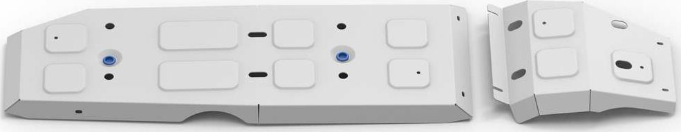 Защита алюминиевая Rival для топливного бака JAC T6 2018-2026. Артикул 333.9211.1