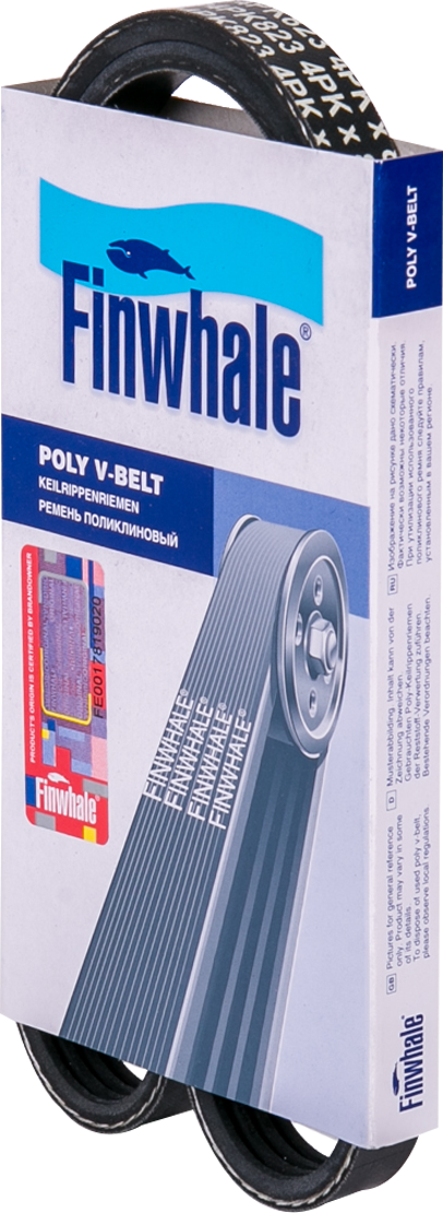 Приводной ремень поликлиновой Finwhale. Артикул BP4PK823