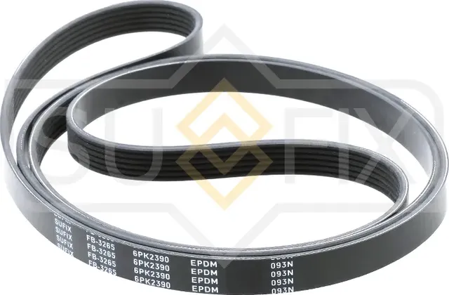 Ремень поликлиновый 6PK2390 (Sufix). Артикул FB-3265