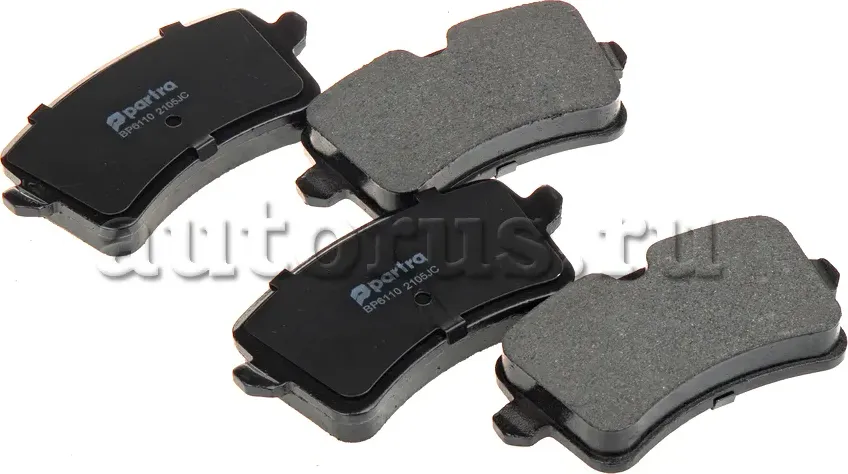 Колодки тормозные дисковые | перед прав/лев | (Partra) Partra. Артикул BP6110