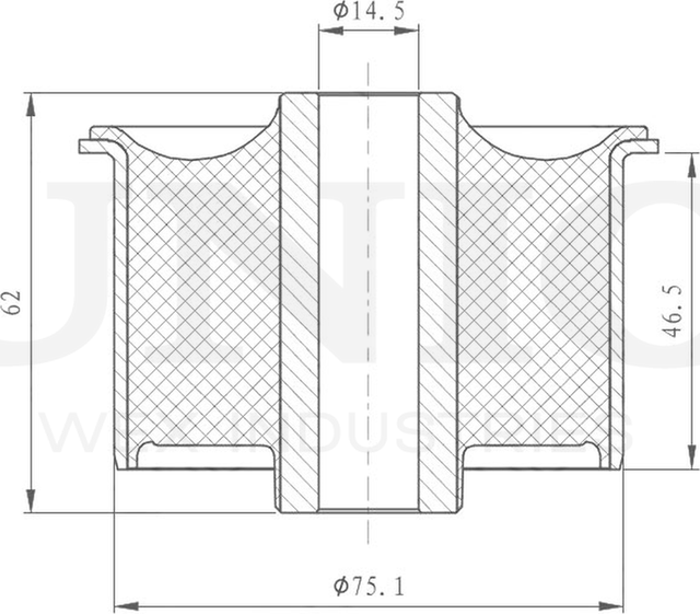 Сайлентблок балки (Unio). Артикул RMP-20261