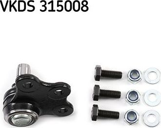 Шаровая опора SKF передняя левая нижняя для Opel Meriva A 2003-2010. Артикул VKDS 315008