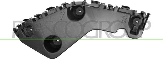 Кронштейн бампера Prasco задний левый для Dacia Duster I 2010-2013. Артикул DA8201054