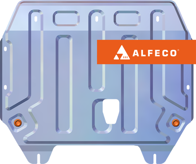 Защита алюминиевая Alfeco для картера и КПП Kia Venga 2010-2018. Артикул ALF.11.25al