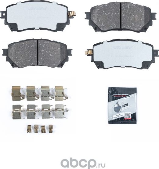 Керамические тормозные колодки передние CMX1711 (Frictionmaster). Артикул CMX1711