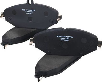 Тормозные колодки Zentparts. Артикул Z07746