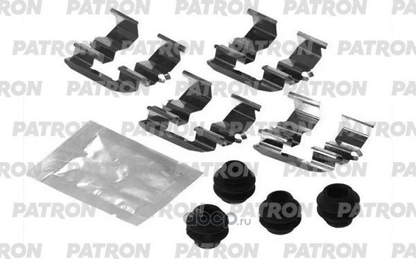 Комплект монтажный тормозных колодок HYUNDAI i20 08- (Patron). Артикул PSRK1438