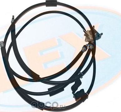 TR-3598 Трос ручного тормоза (диск) (L=1816/1700) (LEX). Артикул TR3598