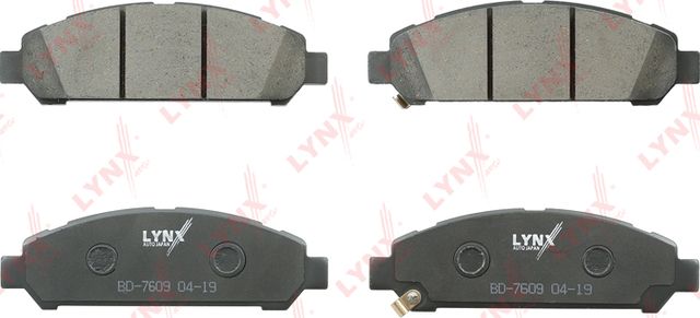 Тормозные колодки LYNXauto. Артикул BD-7609