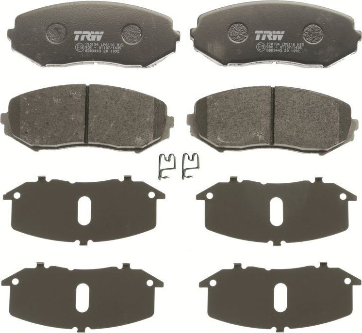 Тормозные колодки TRW COTEC. Артикул GDB3443