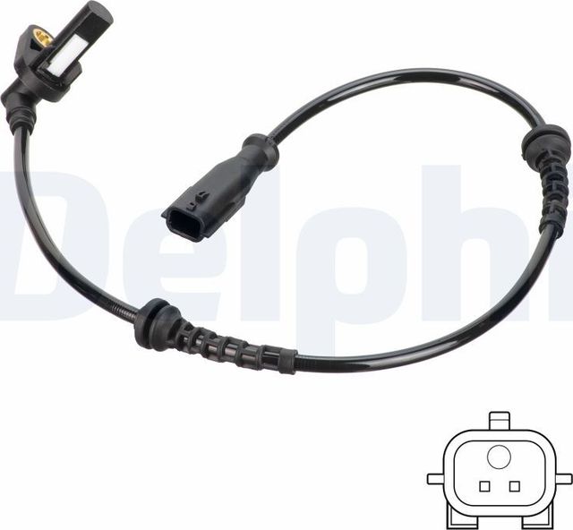 Датчик ABS Delphi для Renault Symbol ll 2008-2014. Артикул SS20765