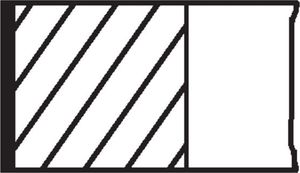 Поршневые кольца Mahle для ВАЗ 2107 1983-1993. Артикул 008 56 N0