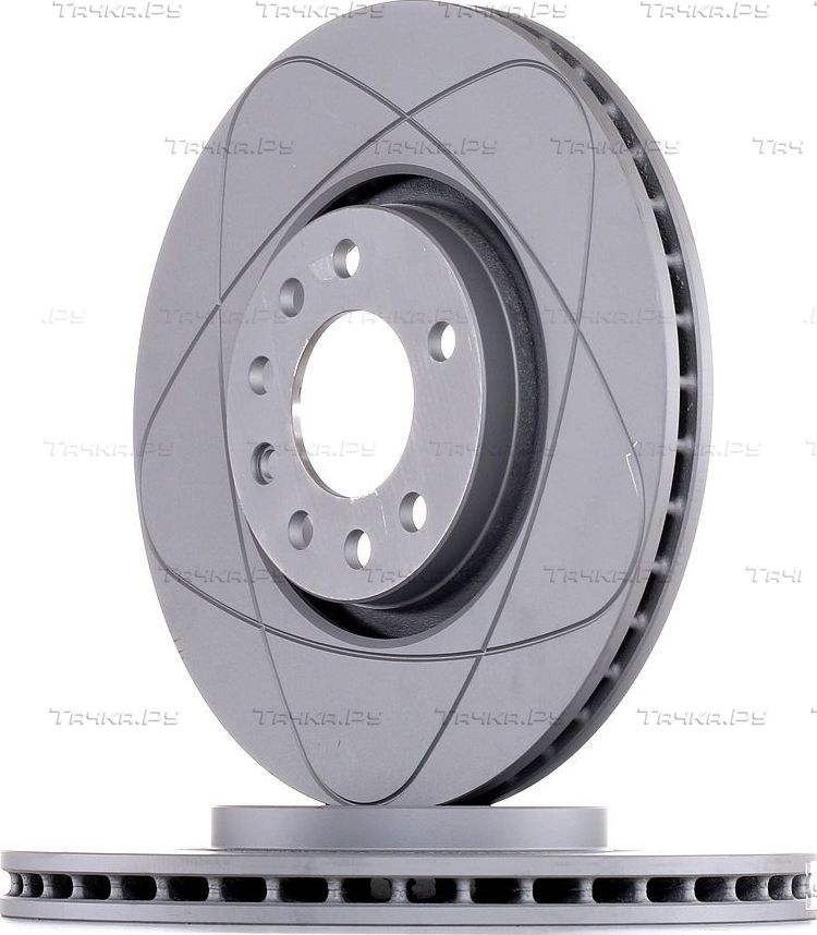 Тормозной диск ATE PowerDisc передний для Opel Adam I 2013-2019. Артикул 24.0325-0142.1
