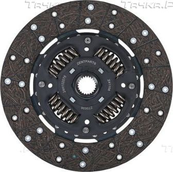 Диск сцепления Zentparts. Артикул Z41158