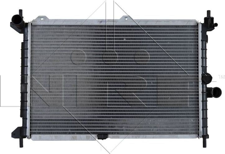 Радиатор охлаждения двигателя NRF (алюминий). Артикул 55308