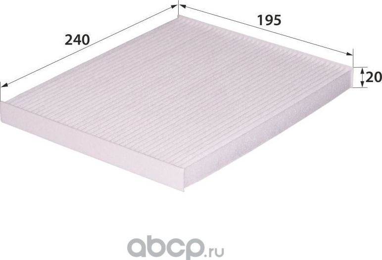 AC-0653E 97133-2H000 (фильтр салонный) (RB-Exide). Артикул AC0653E