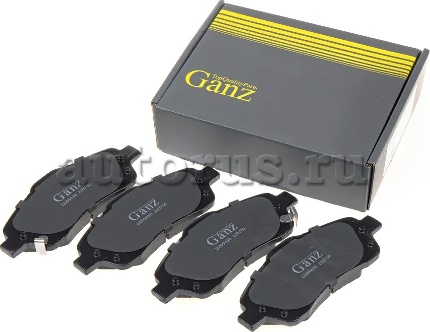 Колодки передние (Ganz). Артикул GIJ09430