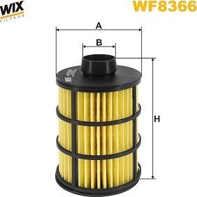 Топливный фильтр WIX Filters. Артикул WF8366