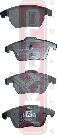 Тормозные колодки Akyoto Packing AKYOTO. Артикул AKD-0462