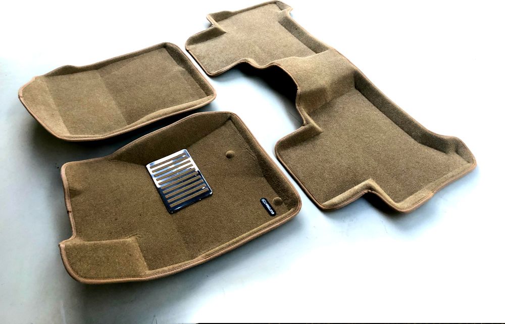 Коврики текстильные Euromat 3D Lux для салона Lexus GX 470 1998-2008 БЕЖЕВЫЕ. Артикул EM3D-005121T