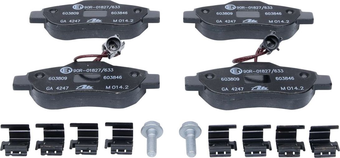 Тормозные колодки ATE. Артикул 13.0460-3846.2