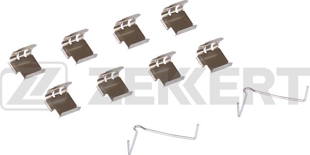 Комплект установочный перед. торм. колодок Toyota Avensis (T220) 99-  Carina (T170  T210) 87-  Corol Zekkert. Артикул BR-1470