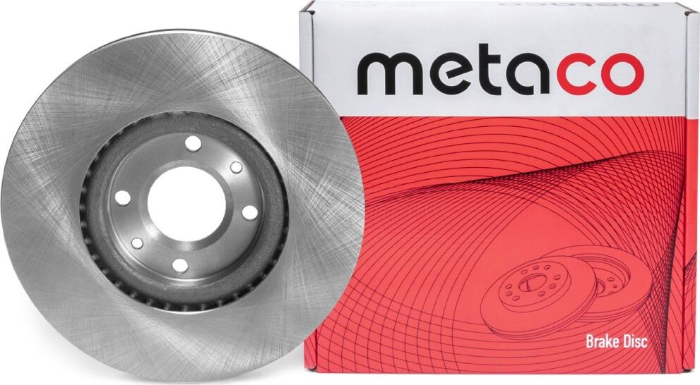 Диск тормозной передний вентилируемый (Metaco). Артикул 3050220