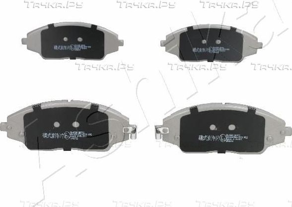 Тормозные колодки ASHIKA. Артикул 50-0W-W15