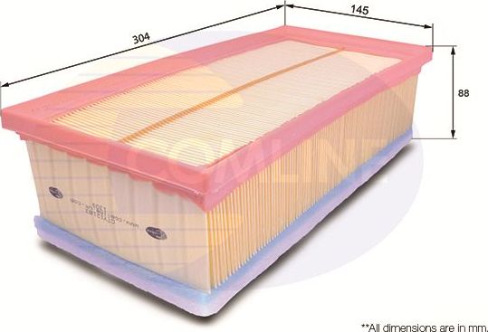 Воздушный фильтр Comline. Артикул CTY12183
